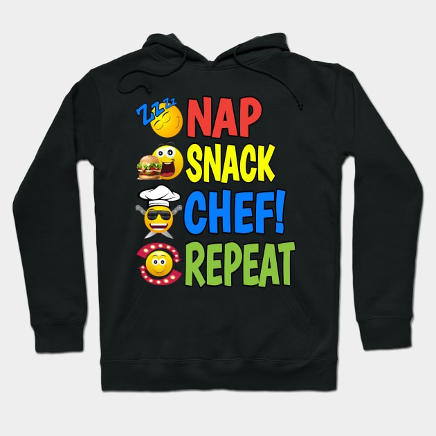 Chef Life Cooking Lifestyle #ChefLife Hoodie by Duds4Fun